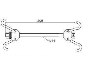 EXTRACTOR FORZA DE MUELLES DE SUSPENSIÓN TIPO GARRAS