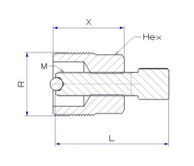 EXTRACTOR FORZA DE PLATOS MAGNÉTICOS PARA ROSCA INTERIOR PARA MOTO