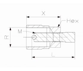 EXTRACTOR FORZA PARA PLATOS MAGNÉTICOS PARA ROSCA EXTERIOR PARA MOTO