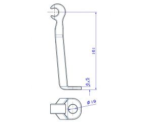 PATAS PARA EXTRACTOR DE CUBOS