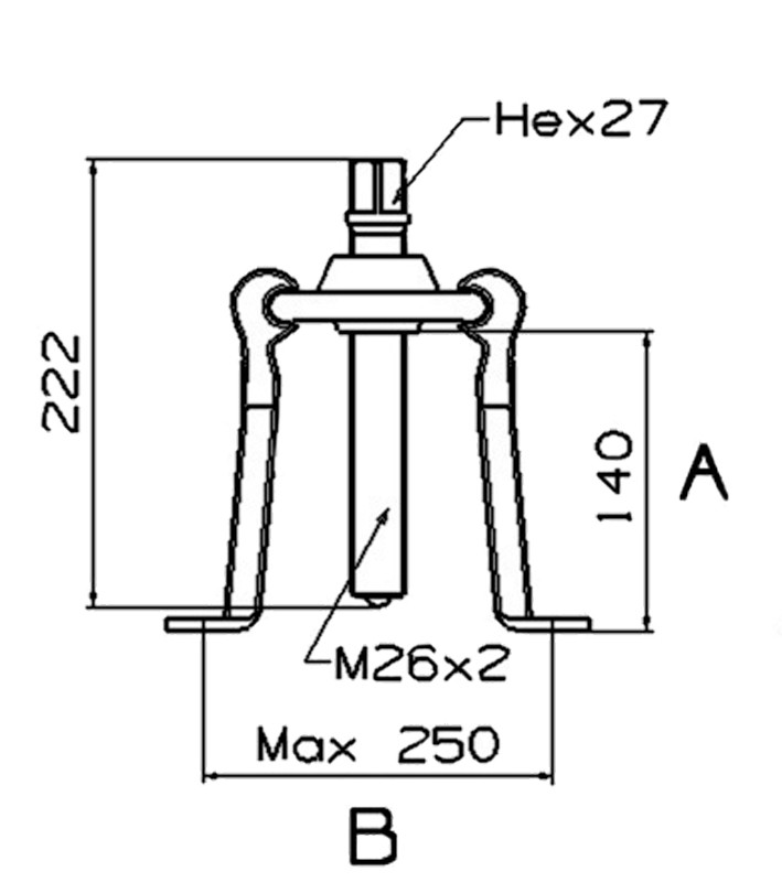 EXTRACTOR DE CUBOS DE RUEDAS