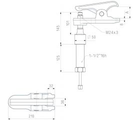 EXTRACTOR HIDRÁULICO DE RÓTULAS DE PALANCA FORZA