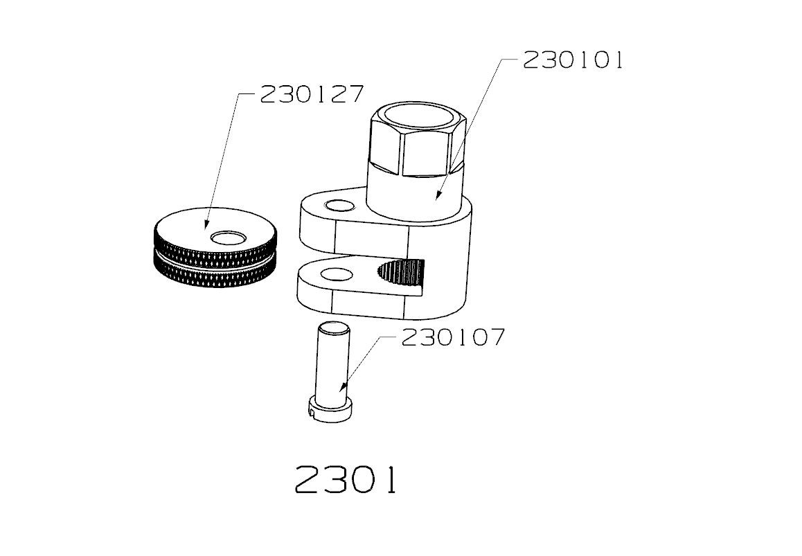 EXTRACTOR DE ESPÁRRAGOS FORZA SERIE 2300