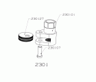 EXTRACTOR DE ESPÁRRAGOS FORZA SERIE 2300