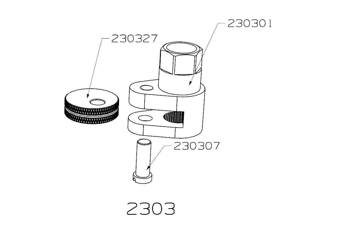 EXTRACTOR DE ESPÁRRAGOS FORZA SERIE 2300