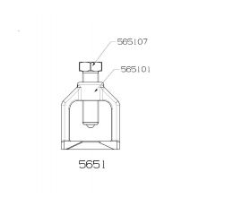 EXTRACTOR DE RÓTULA FORZA TIPO PUENTE
