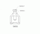 EXTRACTOR DE RÓTULA FORZA TIPO PUENTE