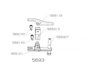 EXTRACTOR DE RÓTULAS FORZA 4 POSICIONES CON PROLONGADOR