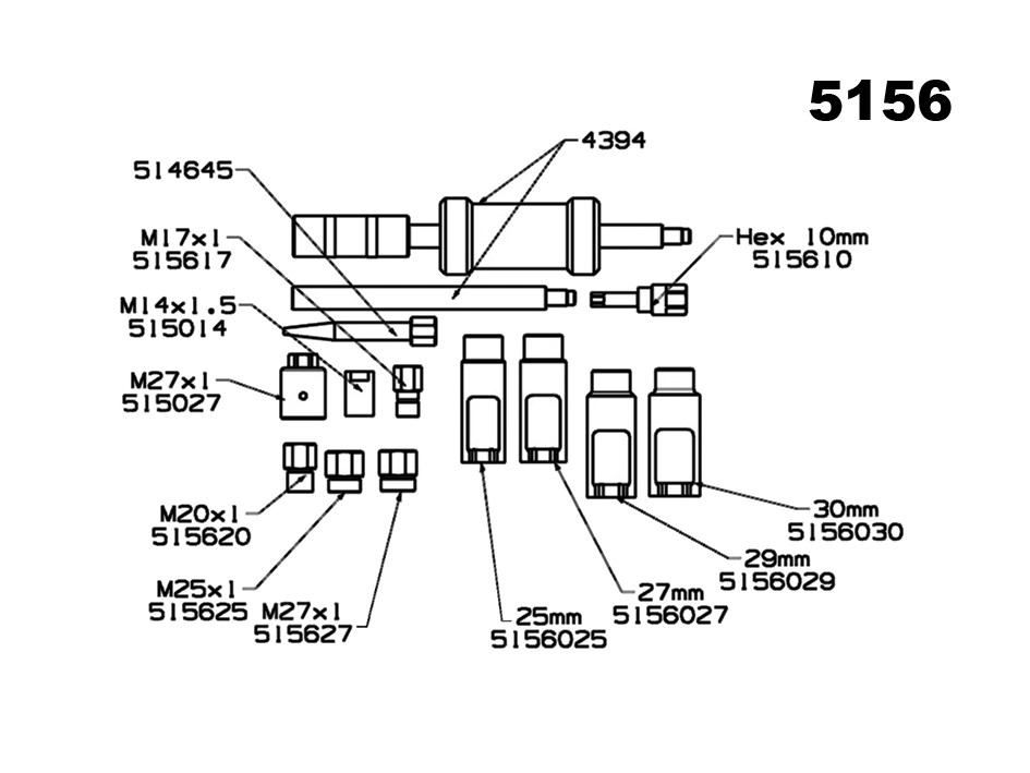 EXTRACTOR UNIVERSAL FORZA DE INYECTORES