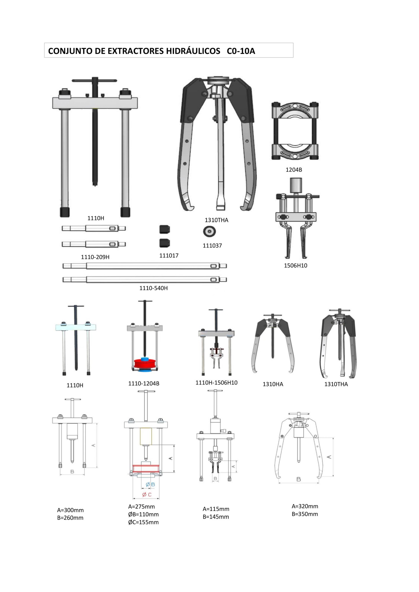 CONJUNTO HIDRÁULICO PARTE MECÁNICA FORZA SERIE CP