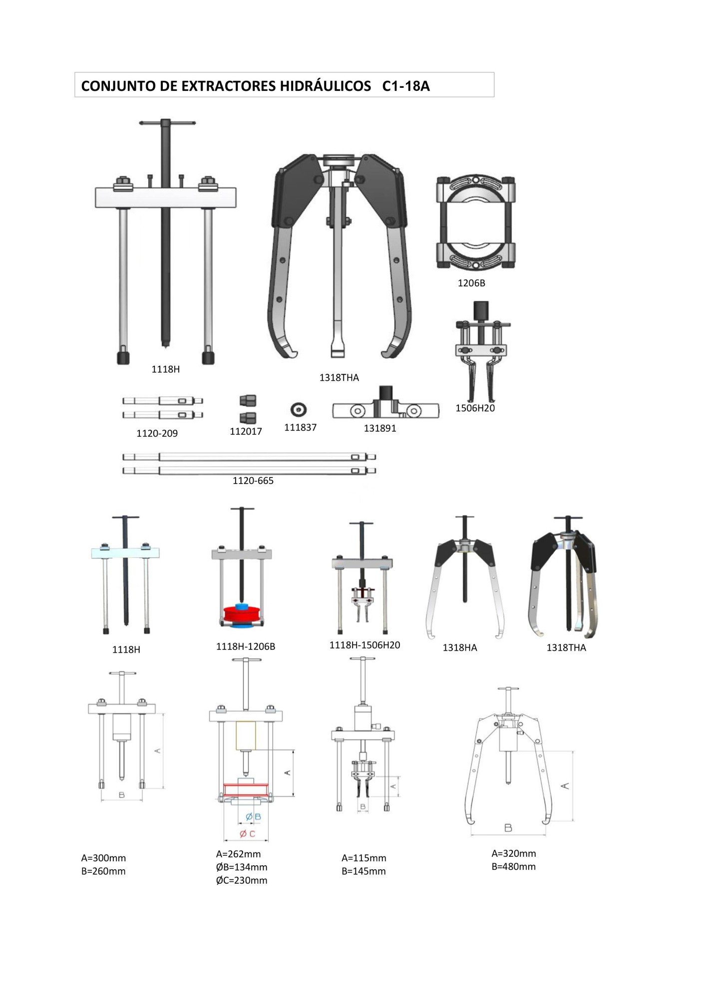 CONJUNTO HIDRÁULICO PARTE MECÁNICA FORZA SERIE CP