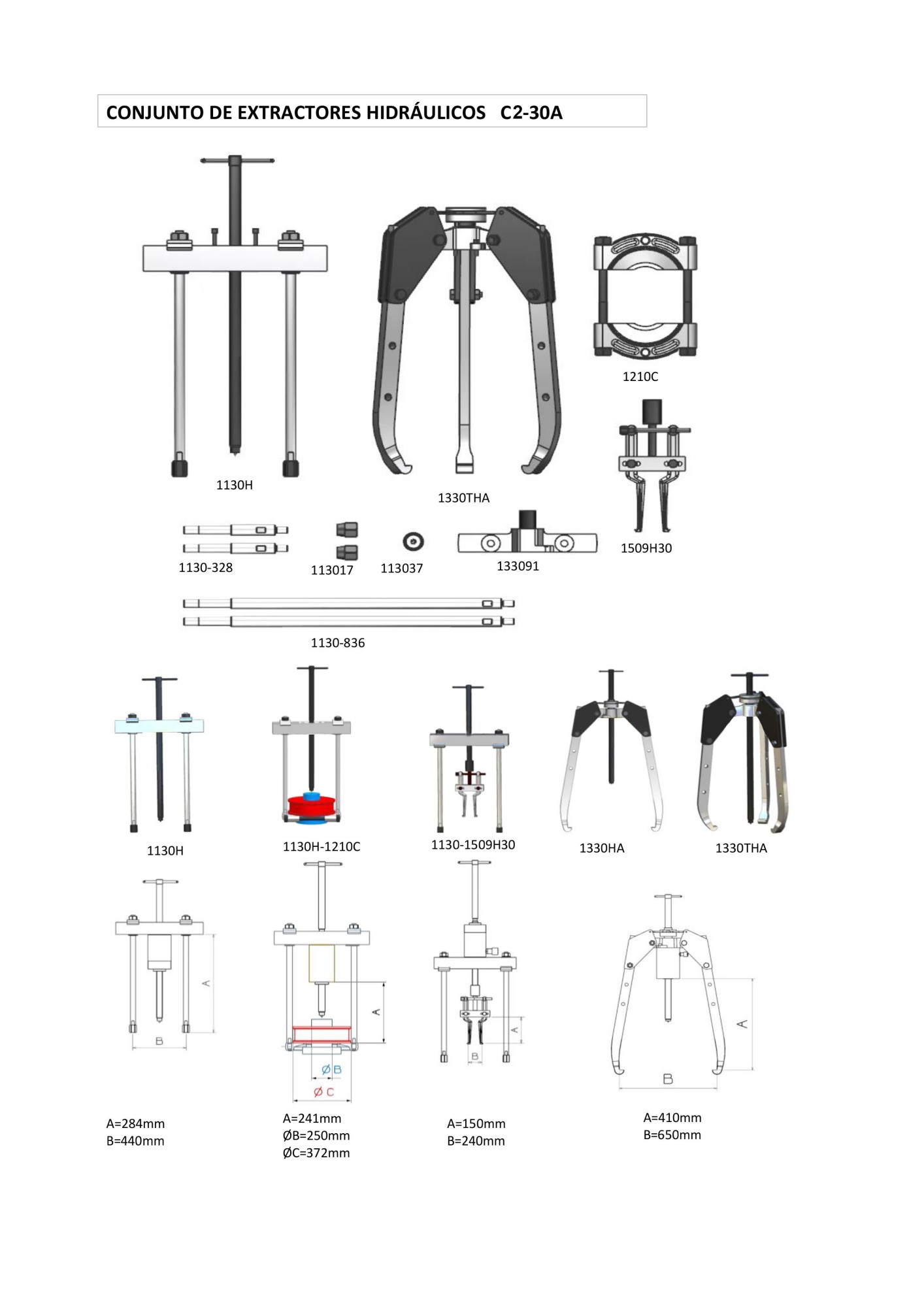 CONJUNTO HIDRÁULICO PARTE MECÁNICA FORZA SERIE CP