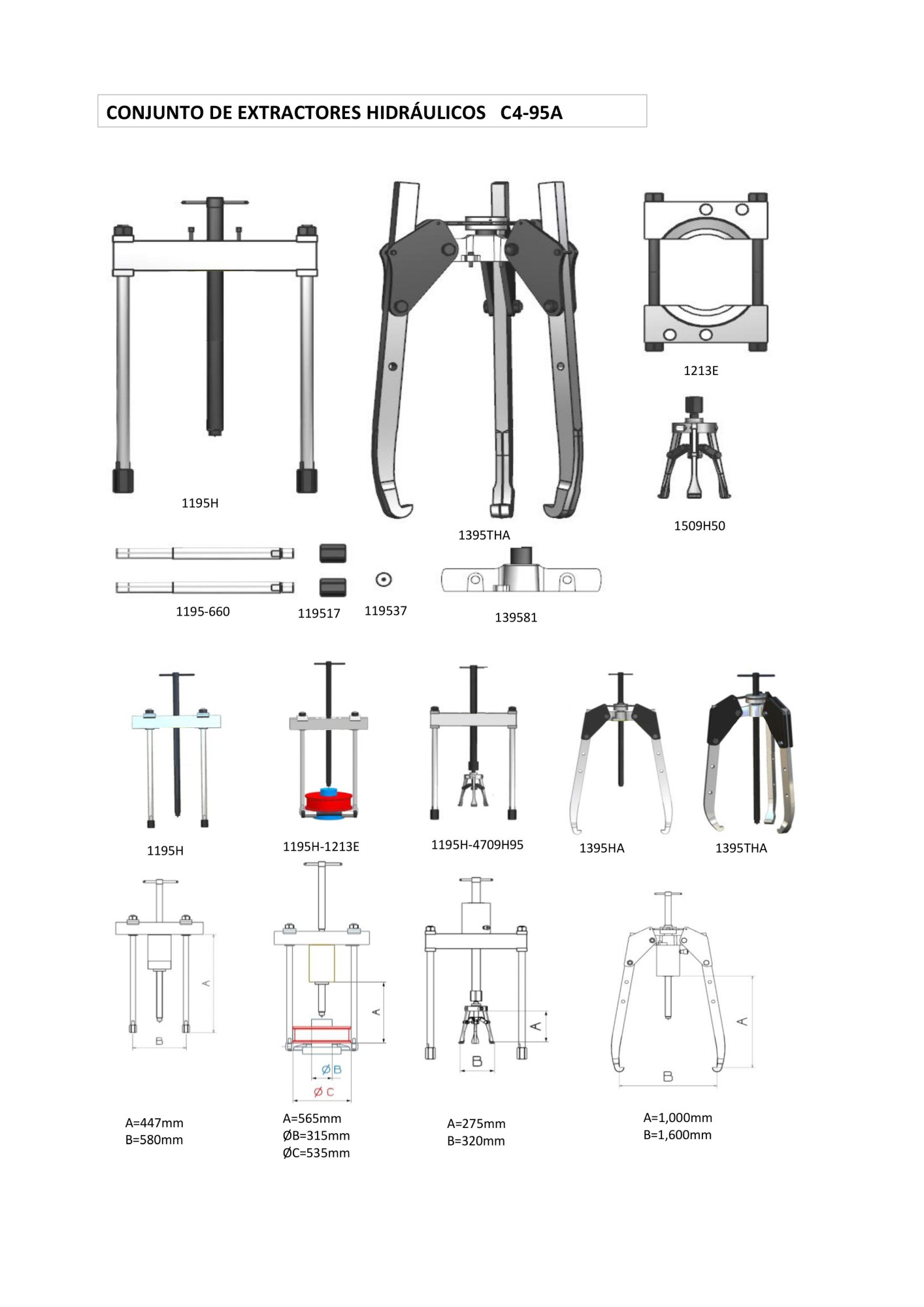 CONJUNTO HIDRÁULICO PARTE MECÁNICA FORZA SERIE CPA