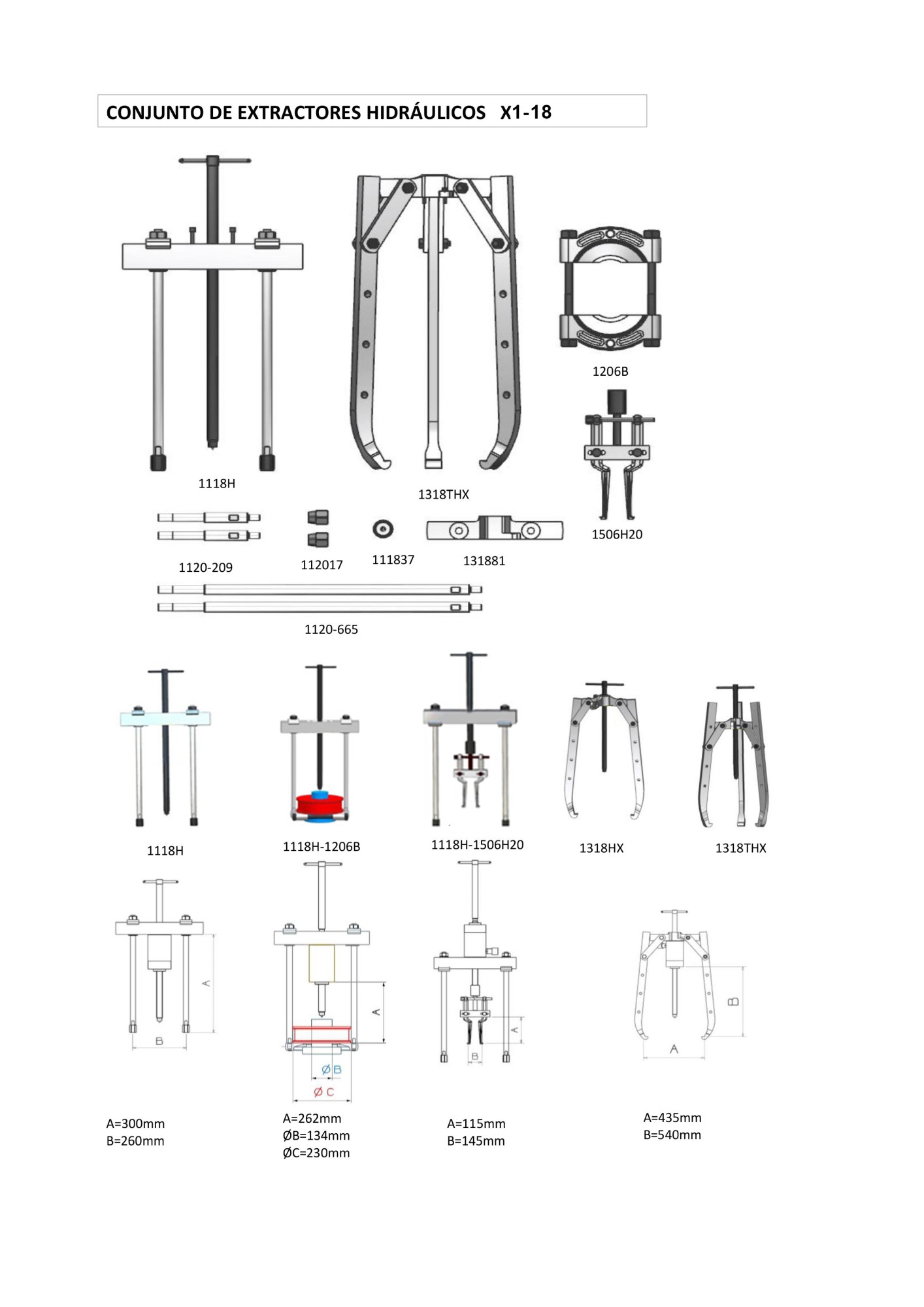 CONJUNTO HIDRÁULICO PARTE MECÁNICA FORZA SERIE XP