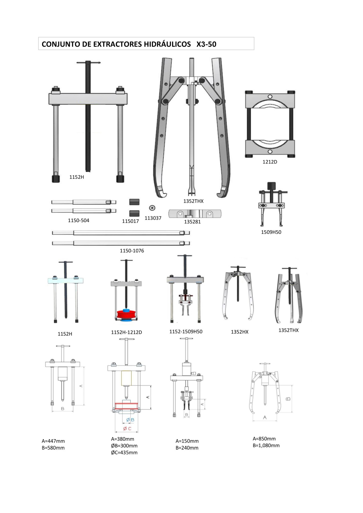 CONJUNTO HIDRÁULICO PARTE MECÁNICA FORZA SERIE XP