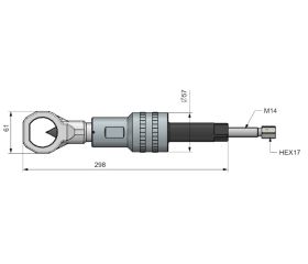 CORTATUERCAS HIDRÁULICO COMPACTO