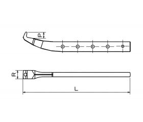 PATA OSCILANTE COMPLETA SERIE 7300L-7300LT