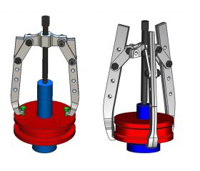 EXTRACTOR FORZA SERIE 7300 MECÁNICO DE 2 PATAS