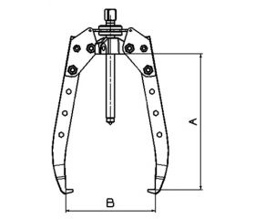 EXTRACTOR FORZA SERIE 7300AT AUTOCENTRANTE