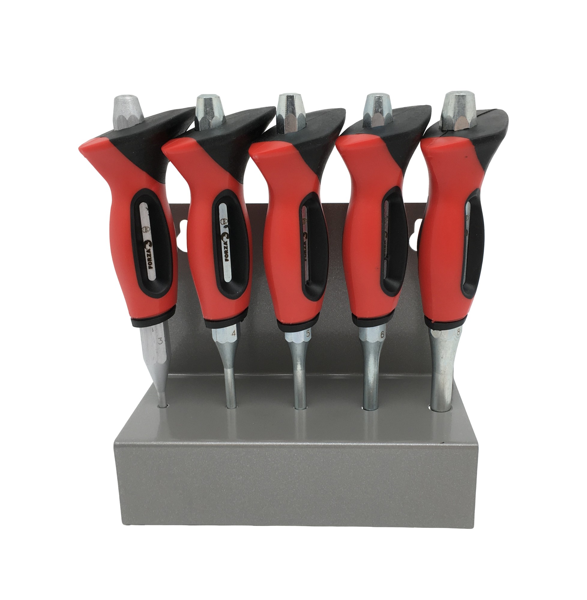 EXPOSITOR DE BOTADORES FORZA CON MANGO