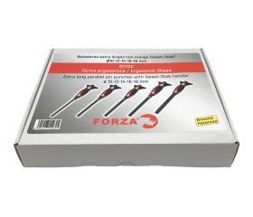 JUEGO DE 5 BOTADORES LARGOS FORZA de 10-12-14-16-18MM