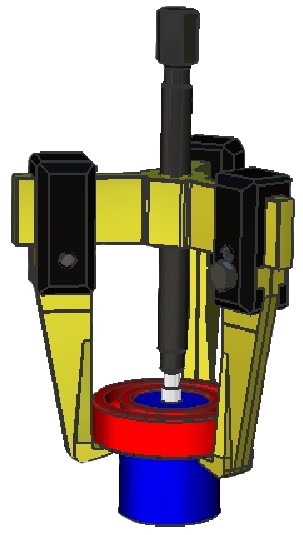 EXTRACTOR FORZA SERIE 9000T DE 3 PATAS