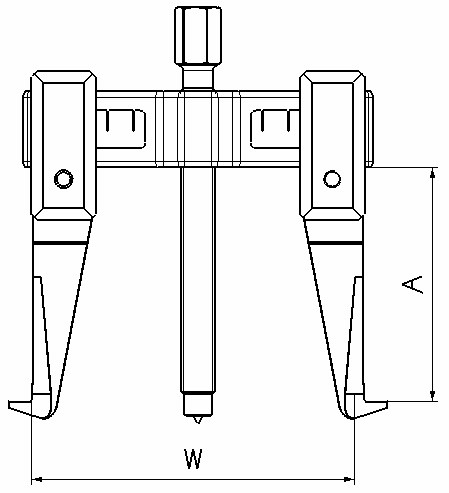 EXTRACTOR FORZA SERIE 9000 DE 2 PATAS