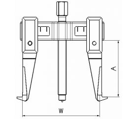 EXTRACTOR FORZA SERIE 9000 DE 2 PATAS