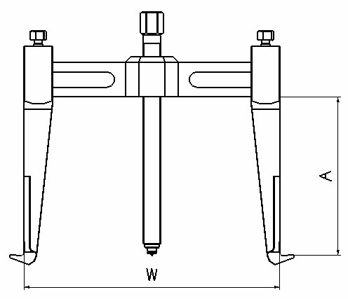 EXTRACTOR FORZA SERIE 9100 DE 2 PATAS