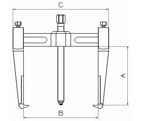 EXTRACTOR FORZA SERIE 9100T DE 3 PATAS