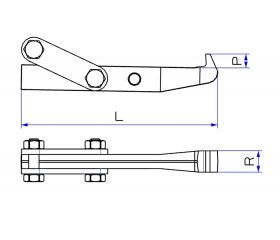 PATA OSCILANTE COMPLETA SERIE 9300-9300T