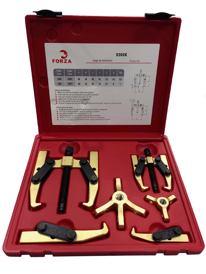 ESTUCHE FORZA DE EXTRACTORES PEQUEÑOS