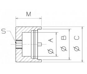 LLAVE FORZA PARA TUERCAS KM