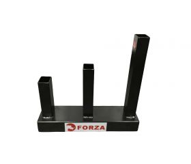 MUEBLE EXPOSITOR METÁLICO PARA 3 EXTRACTORES FORZA
