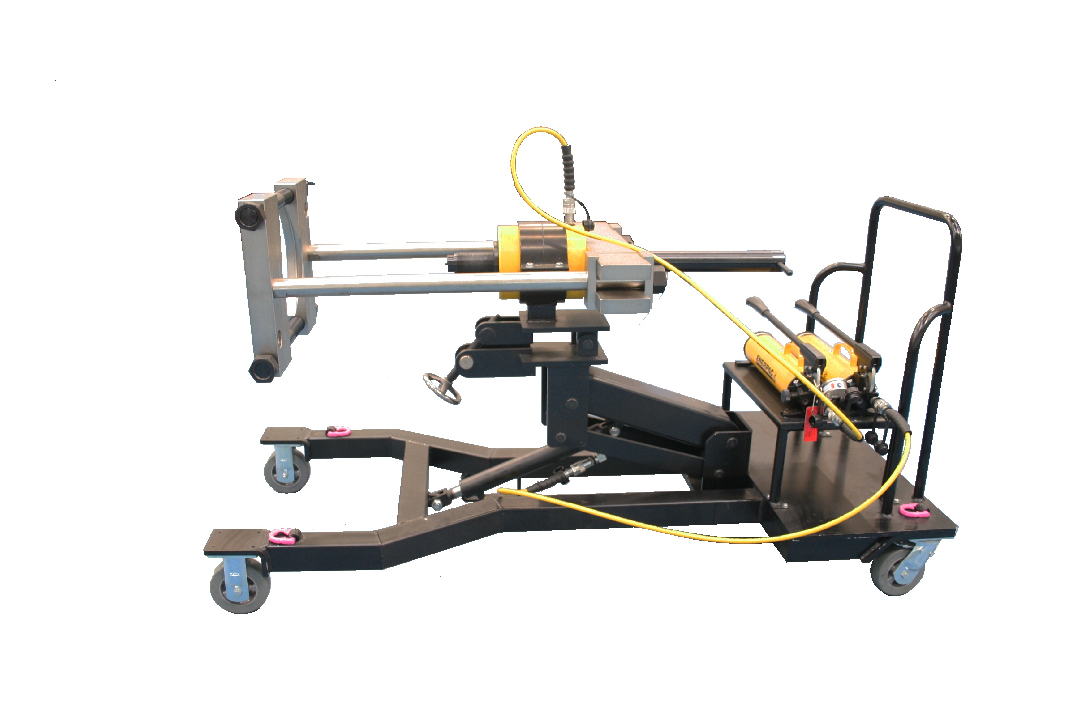 CARRO CON PUENTE Y GUILLOTINA