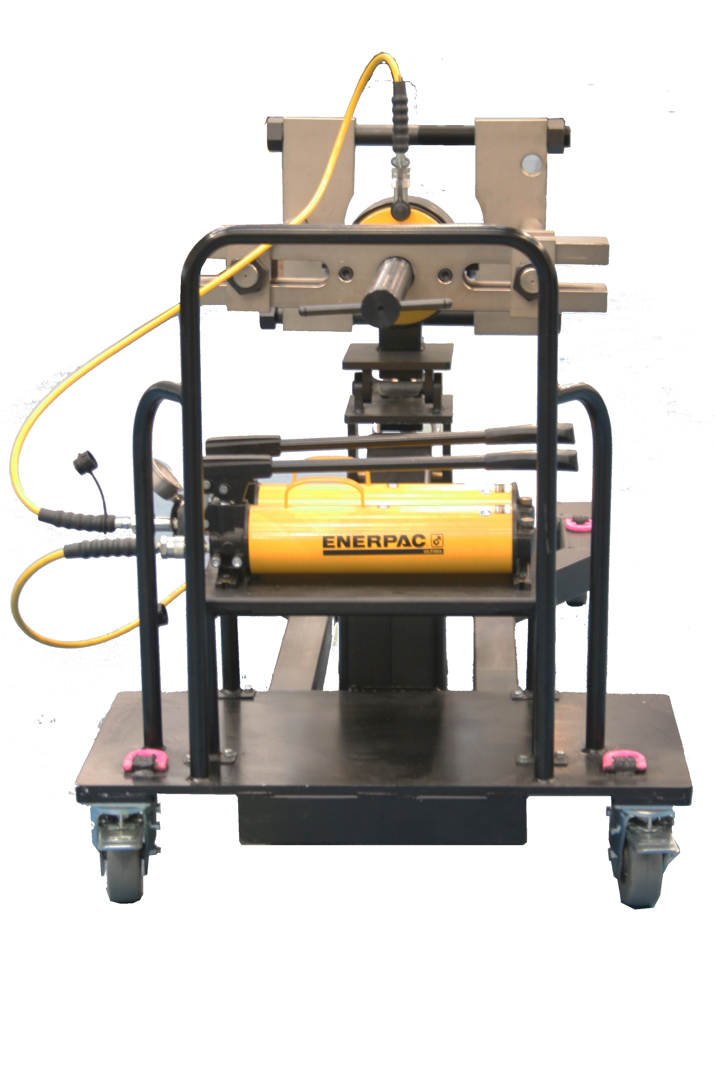 CARRO CON PUENTE Y GUILLOTINA