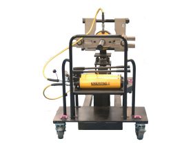 CARRO CON PUENTE Y GUILLOTINA