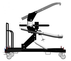 CARRO CON EXTRACTOR FORZA DE 100 TON COMPLETO