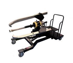 CARRO CON EXTRACTOR FORZA DE 100 TON COMPLETO