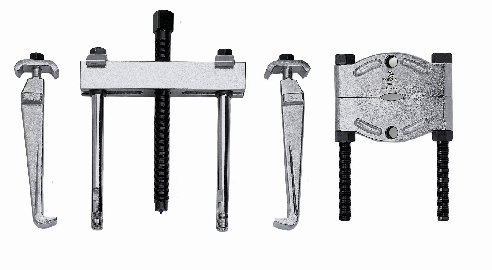 JUEGO EXTRACTOR FORZA SERIE C1100 DE PUENTE GUILLOTINA Y PATAS