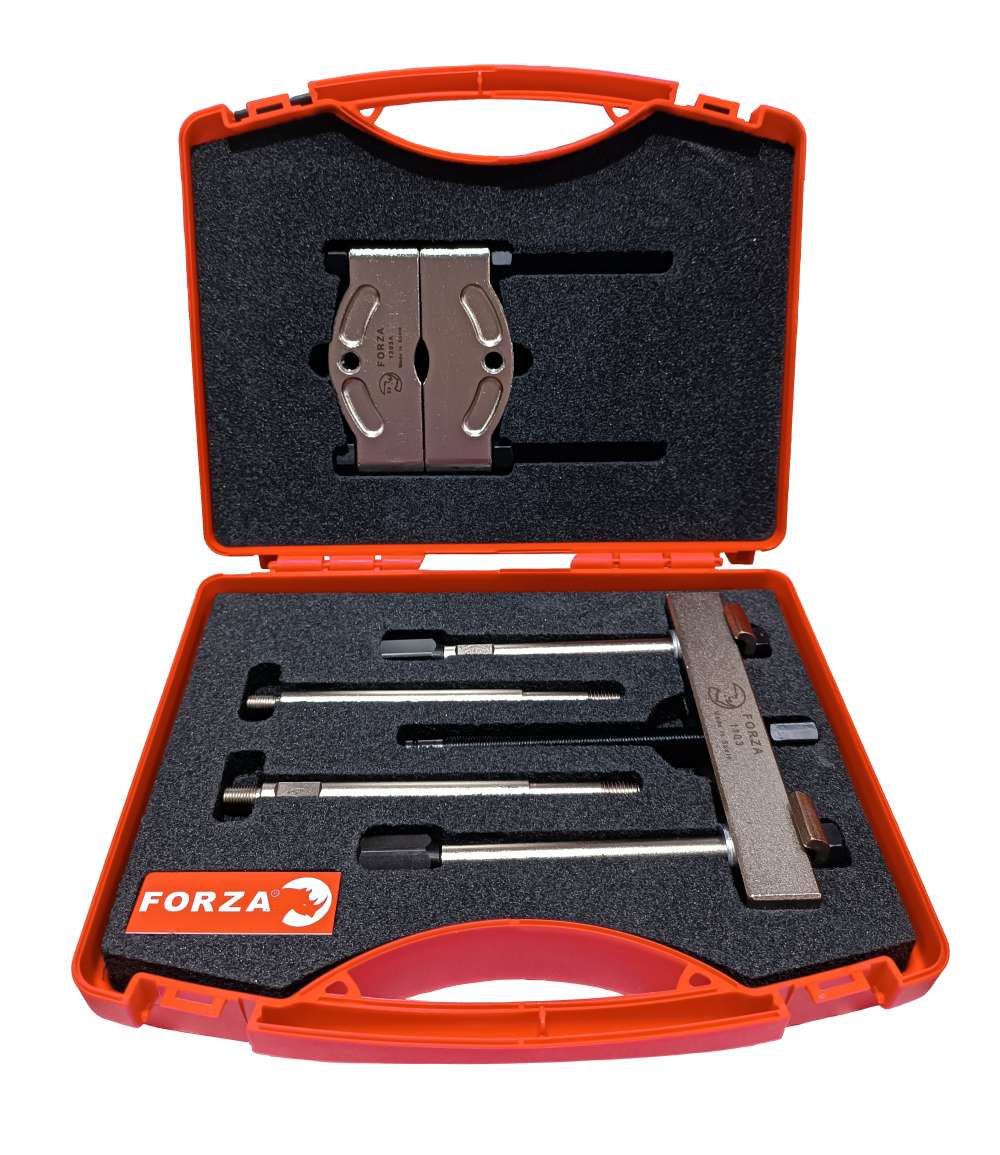 JUEGO DE EXTRACTORES FORZA SERIE C1103SC DE PUENTE GUILLOTINA + ACCESORIOS