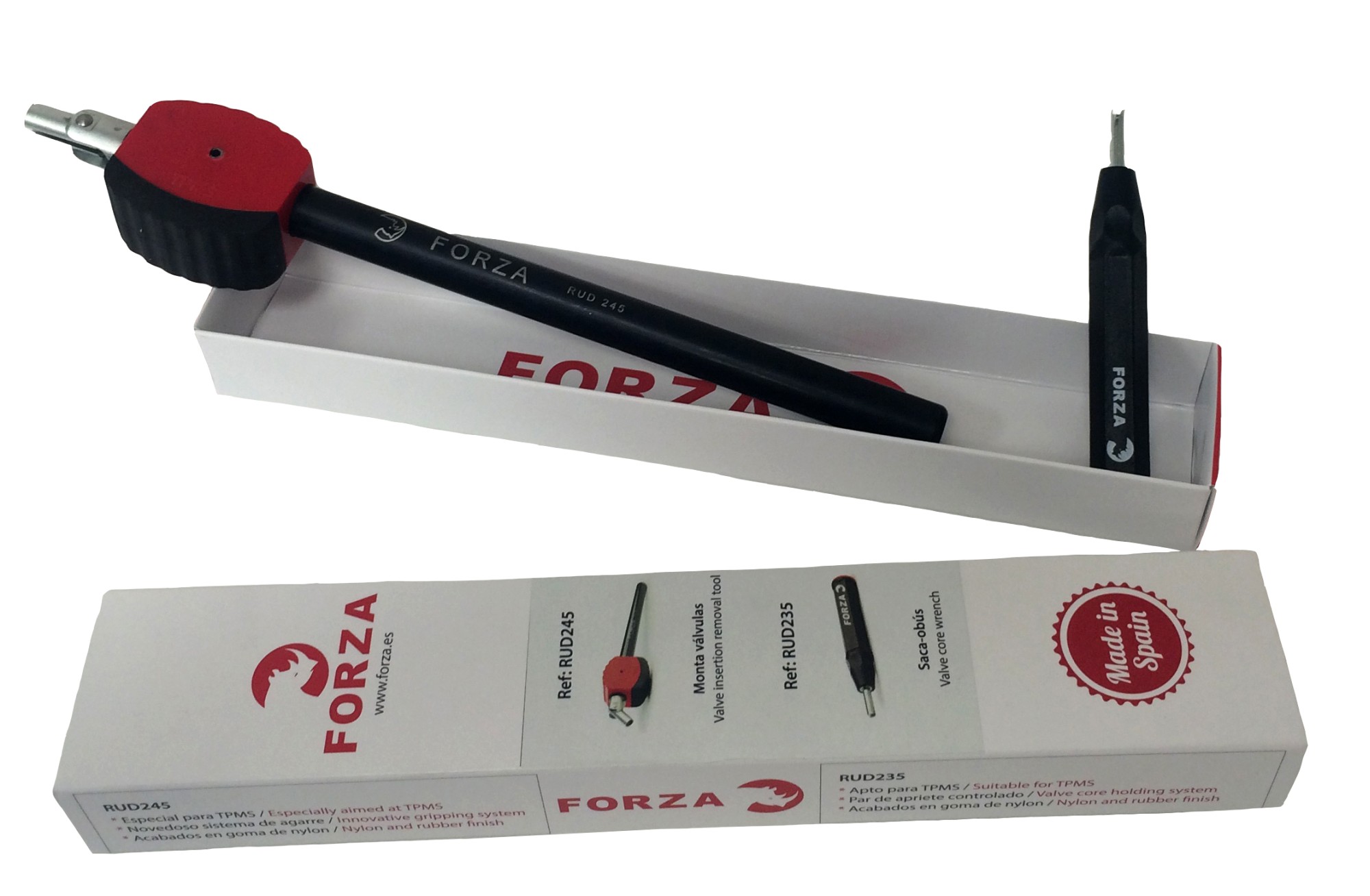 JUEGO FORZA PARA DESMONTAR VÁLVULAS DE RUEDAS