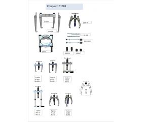JUEGOS CON HUSILLO HIDRÁULICO COMPACTO FORZA C1005-C1012
