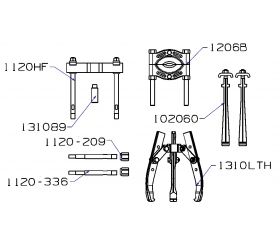 CONJUNTO HIDRÁULICO PARTE MECÁNICA FORZA SERIE C1008