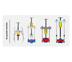 CONJUNTO EXTRACTOR HIDRÁULICO COMPLETO FORZA SERIE XP