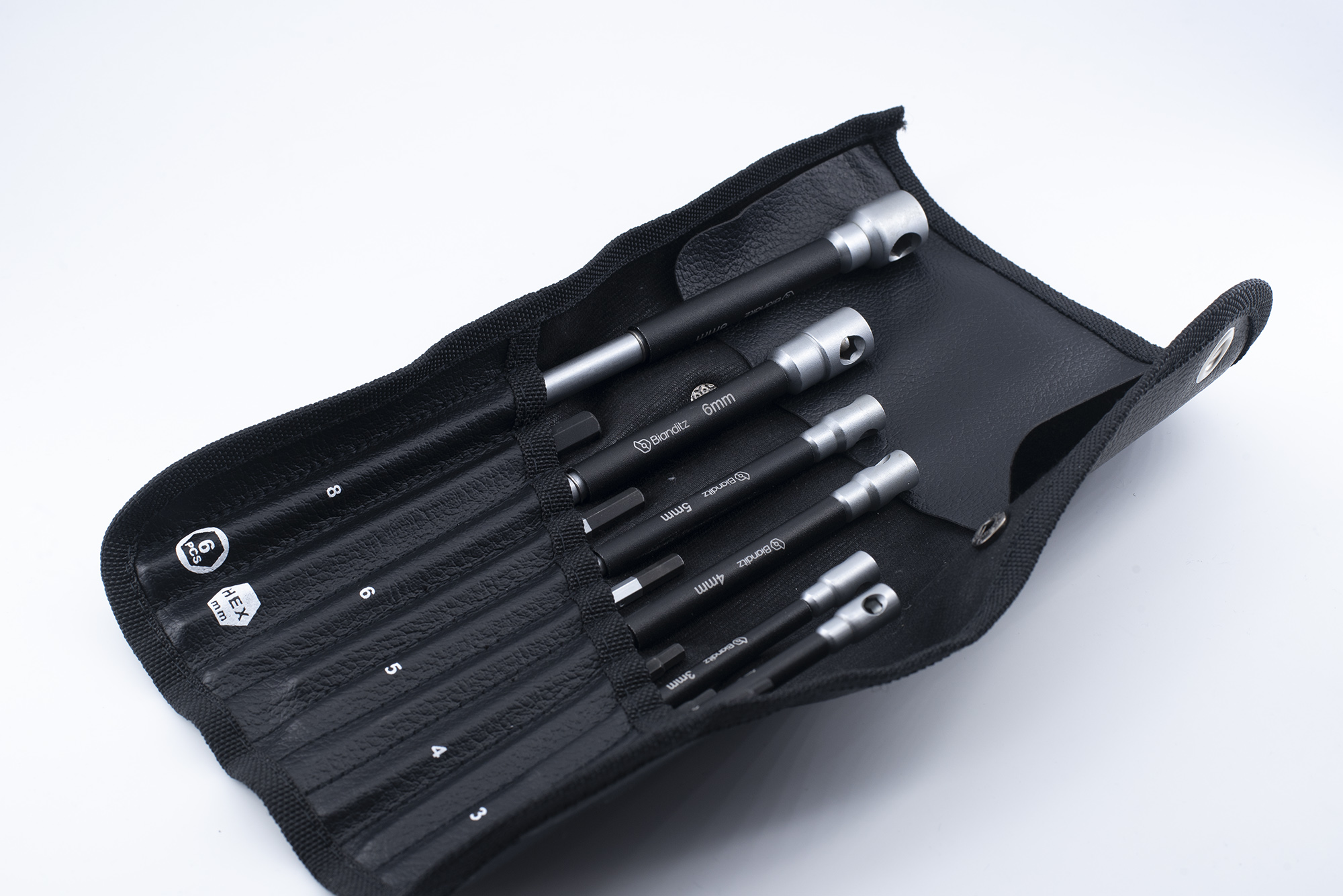 Bianditz Hex T handle 6pcs. Set 2.5, 3, 4, 5, 6, 8mm