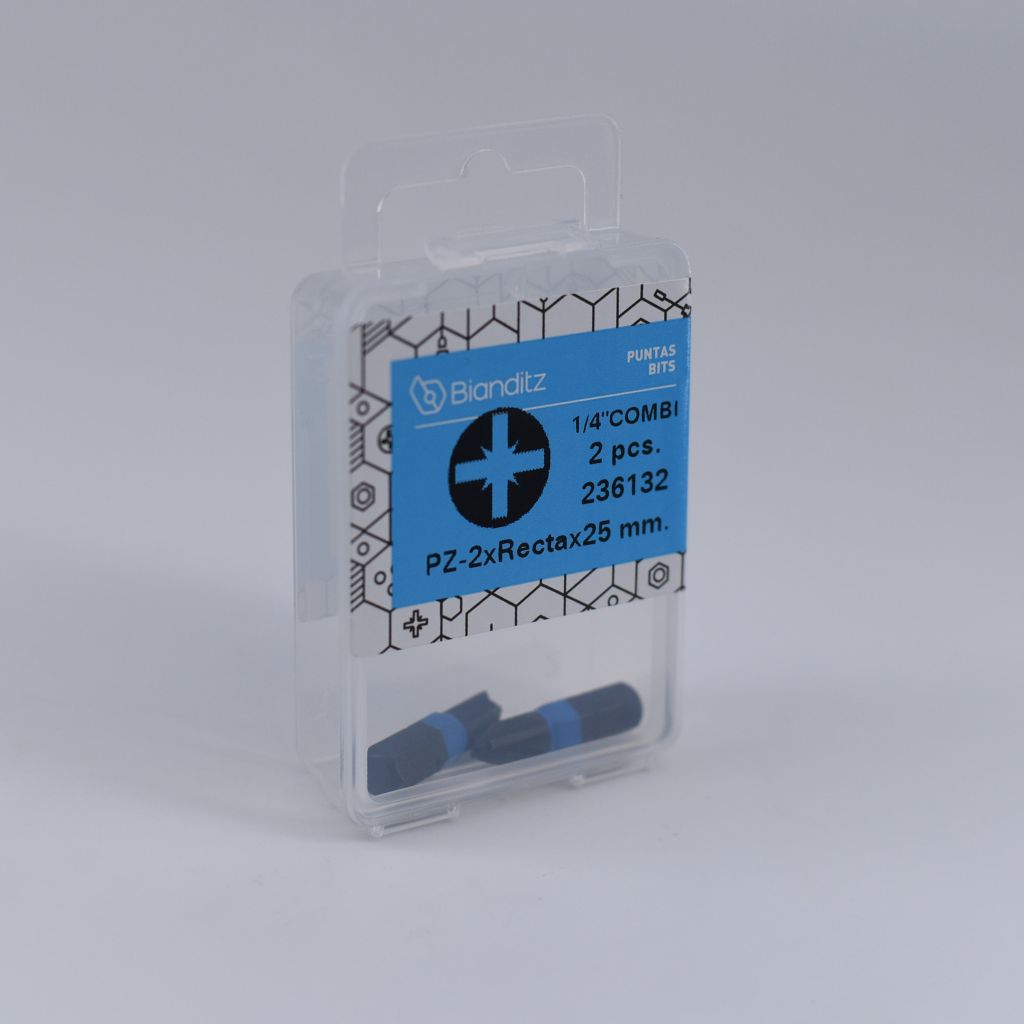 Bianditz combi Bits PZ 2 x 25mm 1/4