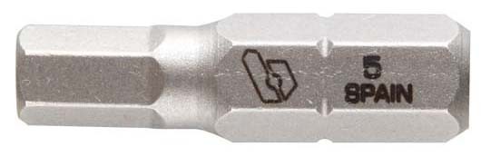 Bianditz Bits Hexagonal Security 3 x 25mm 1/4