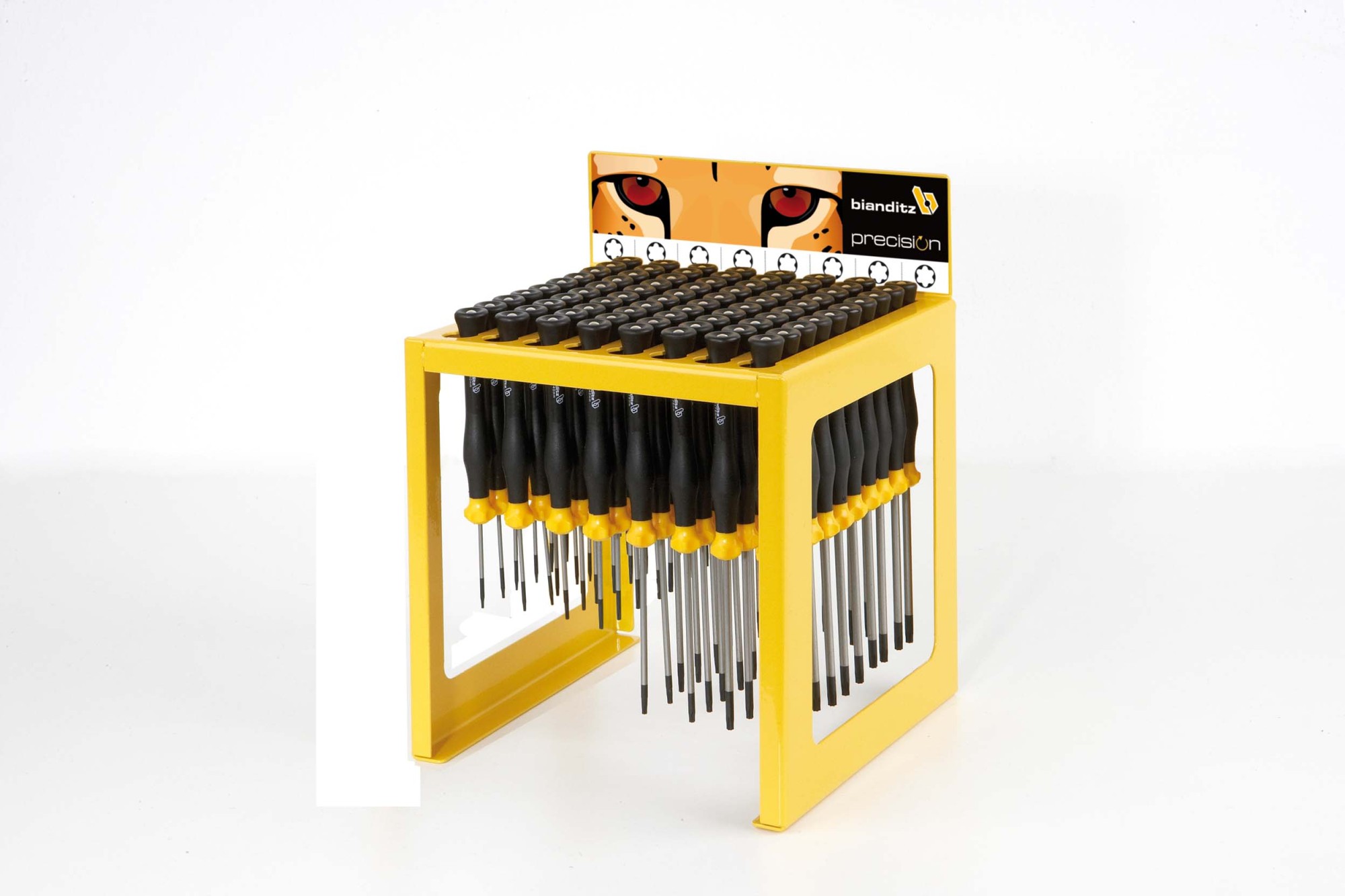 Expositor de destornilladores de precisión TX Bianditz