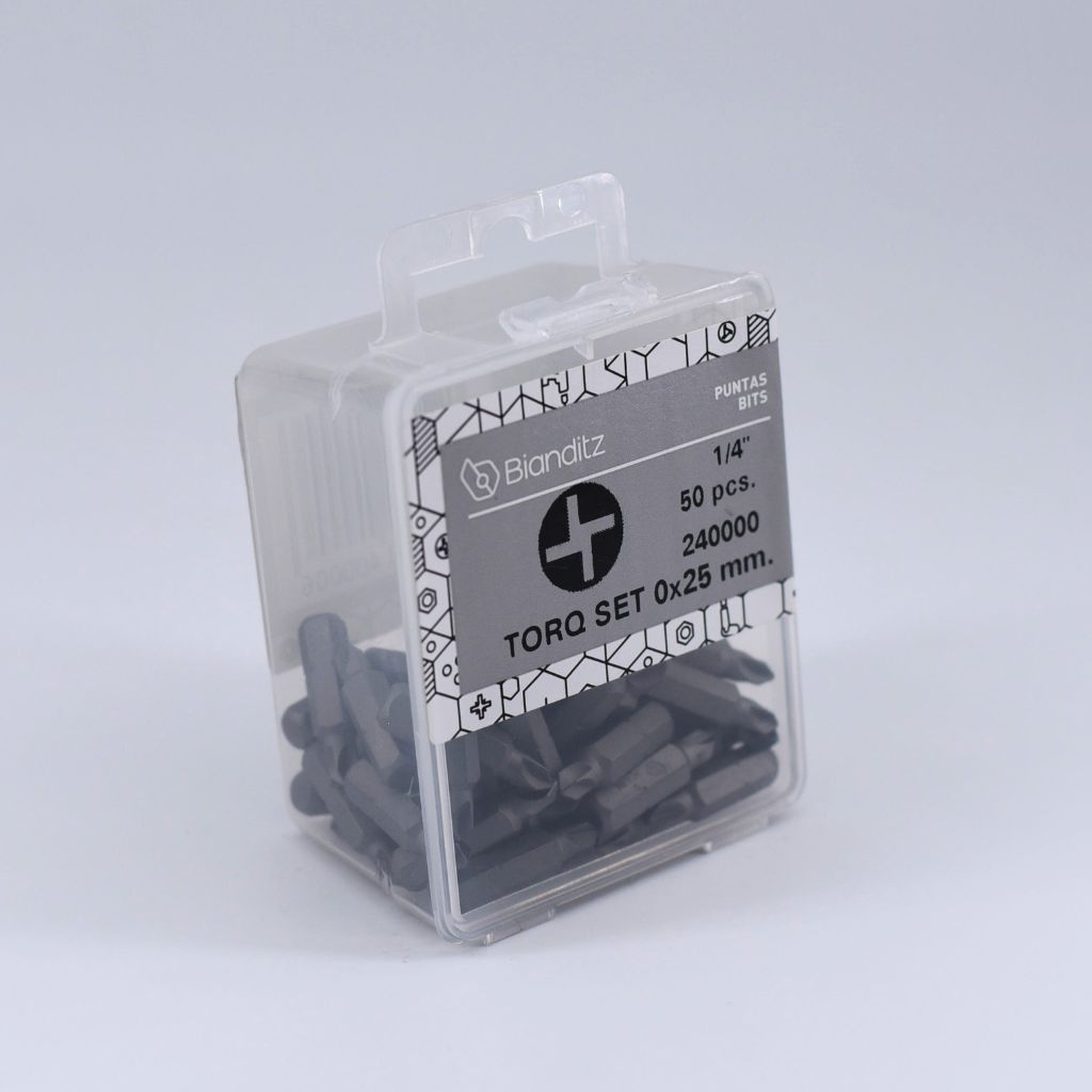 Bianditz Bits T. Set 0x25 mm (50 pc)